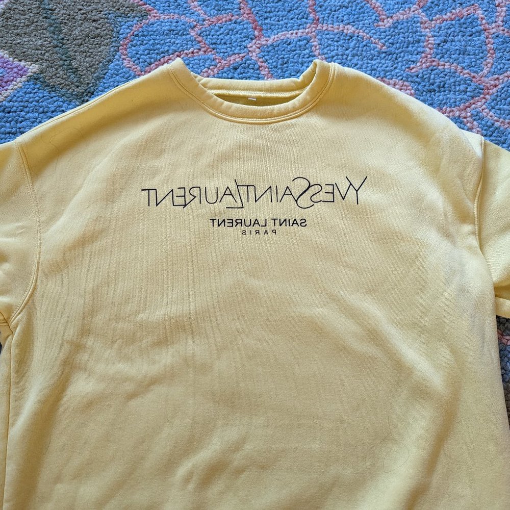 Faux YSL Sweatshirt